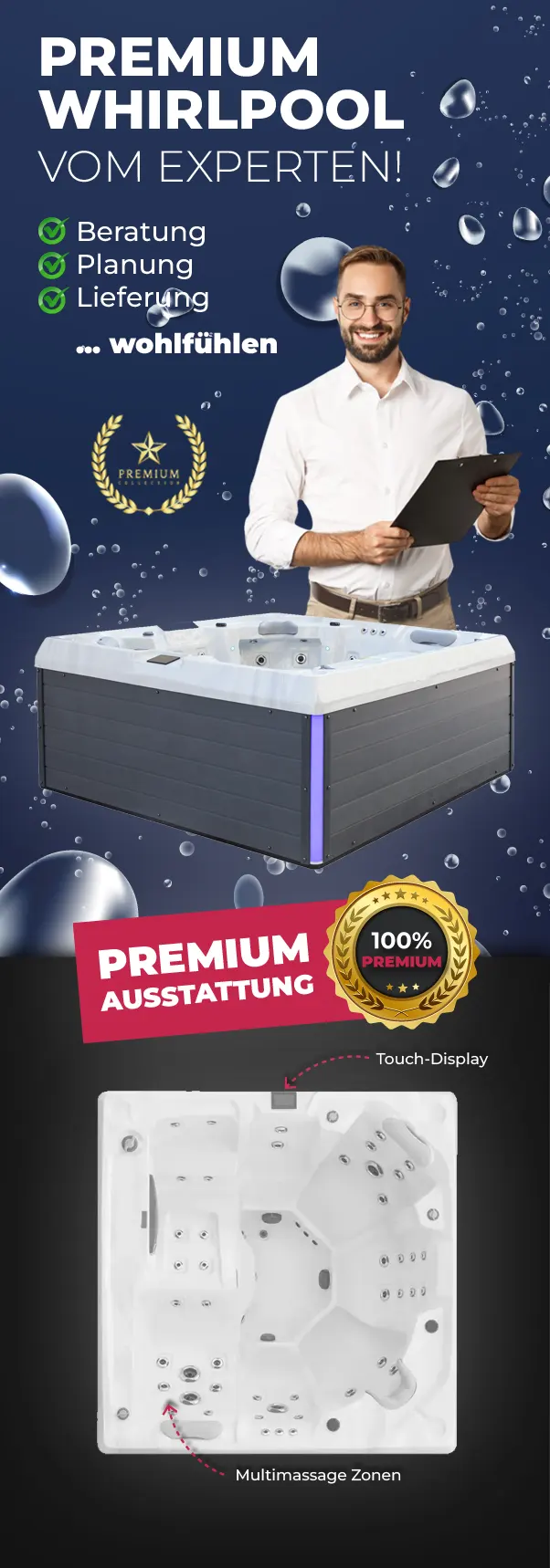 Capri Außenwhirlpool