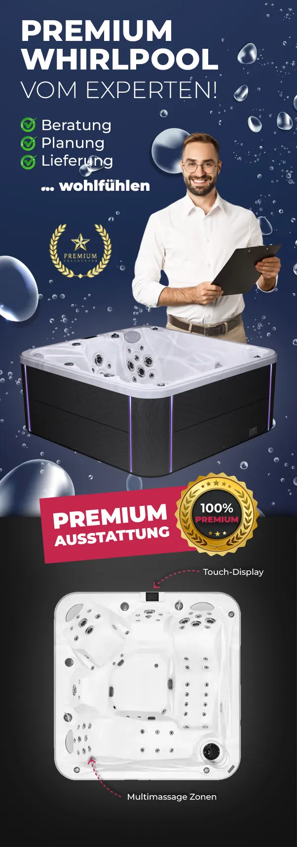 Marino Terrassen Whirlpool